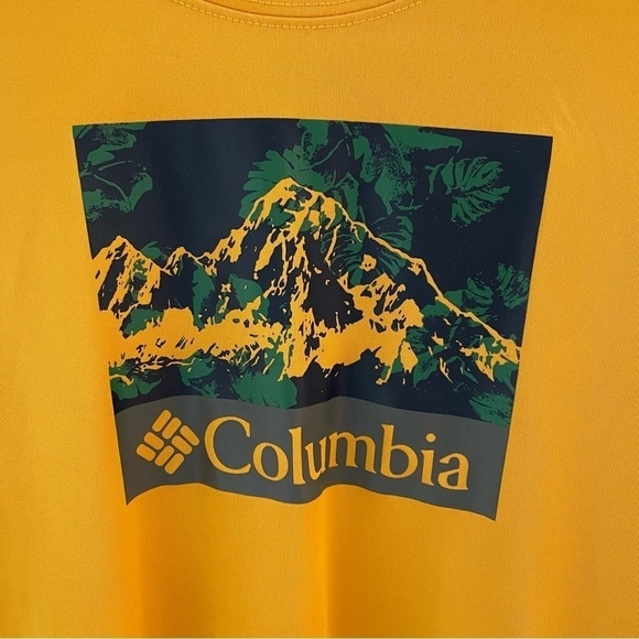 New Columbia SPF 50 OmniShade Sun Protection Short Sleeve Shirt Youth Boy XL NWT - Picture 2 of 8